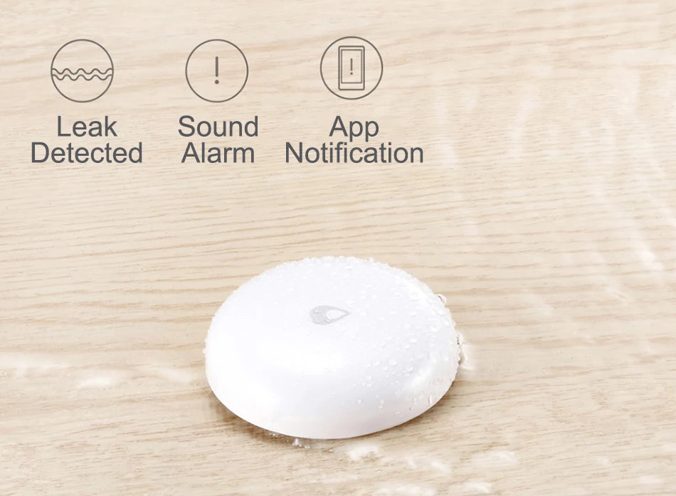 Aqara IP67 Water Immersing Sensor Zigbee Flood Water Leak Detector Smart Alarm Security Soaking Sensor For Xiaomi Home Homekit