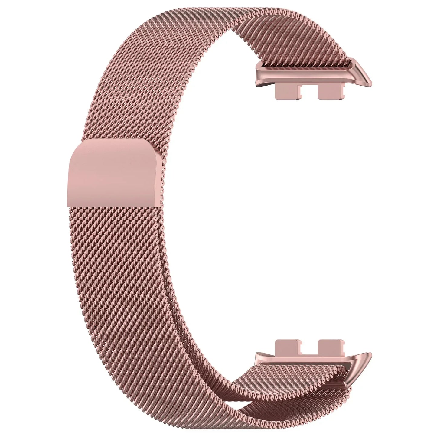 Milanese Loop Strap for Honor Band 9 Stainless Steel Magnetic Bracelet Metal Wristband for Huawei honor band 9 Replacement Band