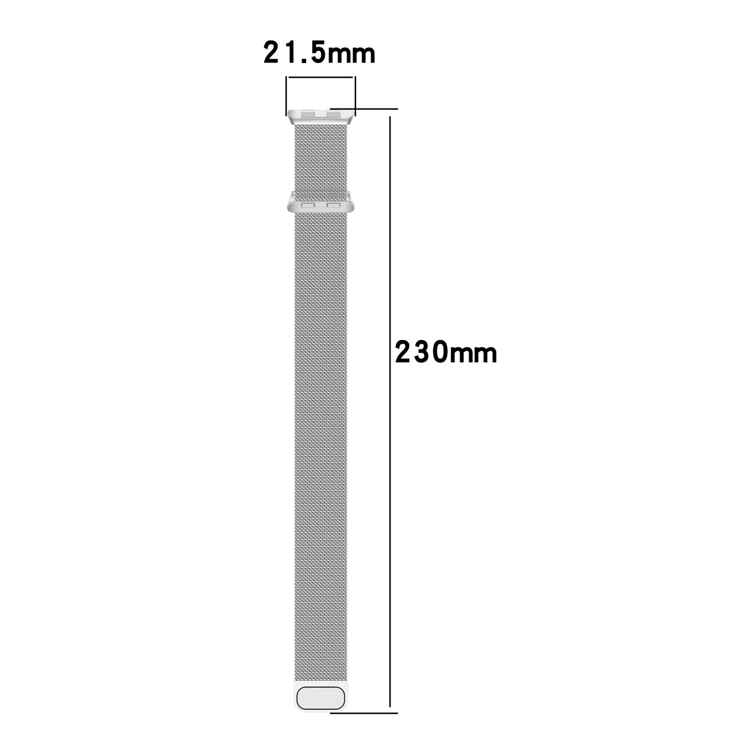 Milanese Loop Strap for Honor Band 9 Stainless Steel Magnetic Bracelet Metal Wristband for Huawei honor band 9 Replacement Band