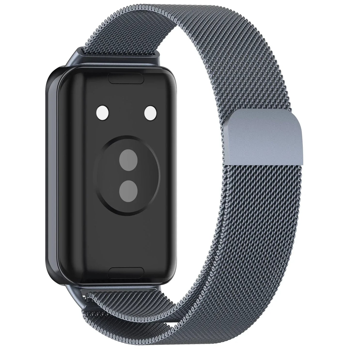 Milanese Loop Strap for Honor Band 9 Stainless Steel Magnetic Bracelet Metal Wristband for Huawei honor band 9 Replacement Band