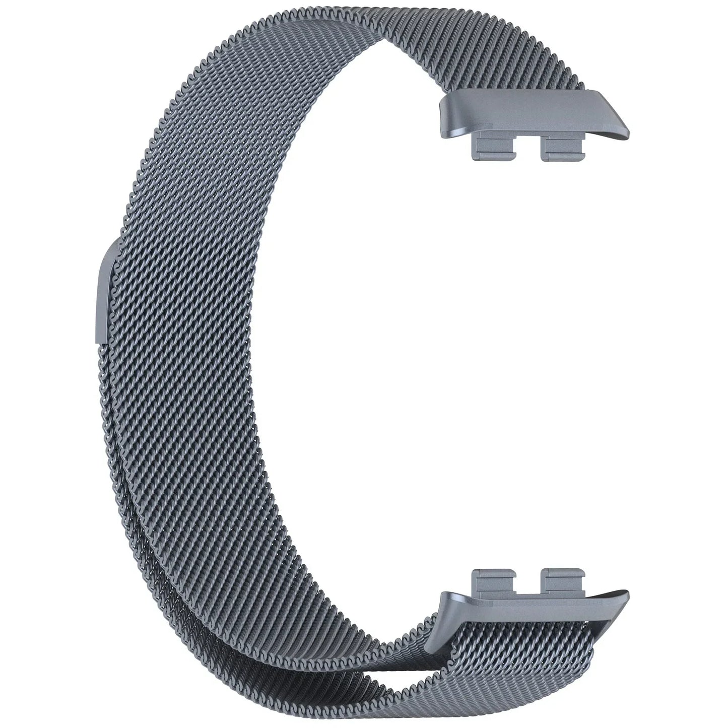 Milanese Loop Strap for Honor Band 9 Stainless Steel Magnetic Bracelet Metal Wristband for Huawei honor band 9 Replacement Band