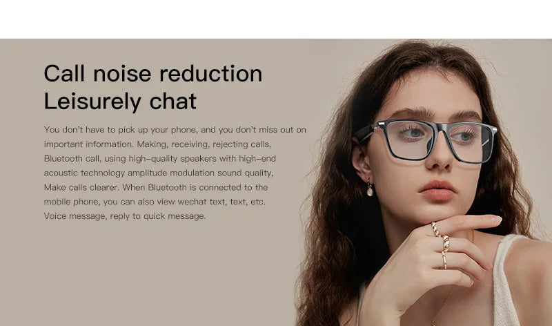 NEW Smart Glasses For Men Women Wireless Call Headphones Music Control IP68 Waterproof Anti-UV Polarized Lenses Sport Sunglasses