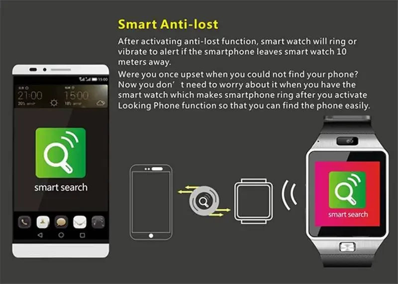 Digital Touch Screen Smart Watch DZ09 Bracelet Camera Bluetooth WristWatch SIM Card Smartwatch Phone Watch Reloj Mujer