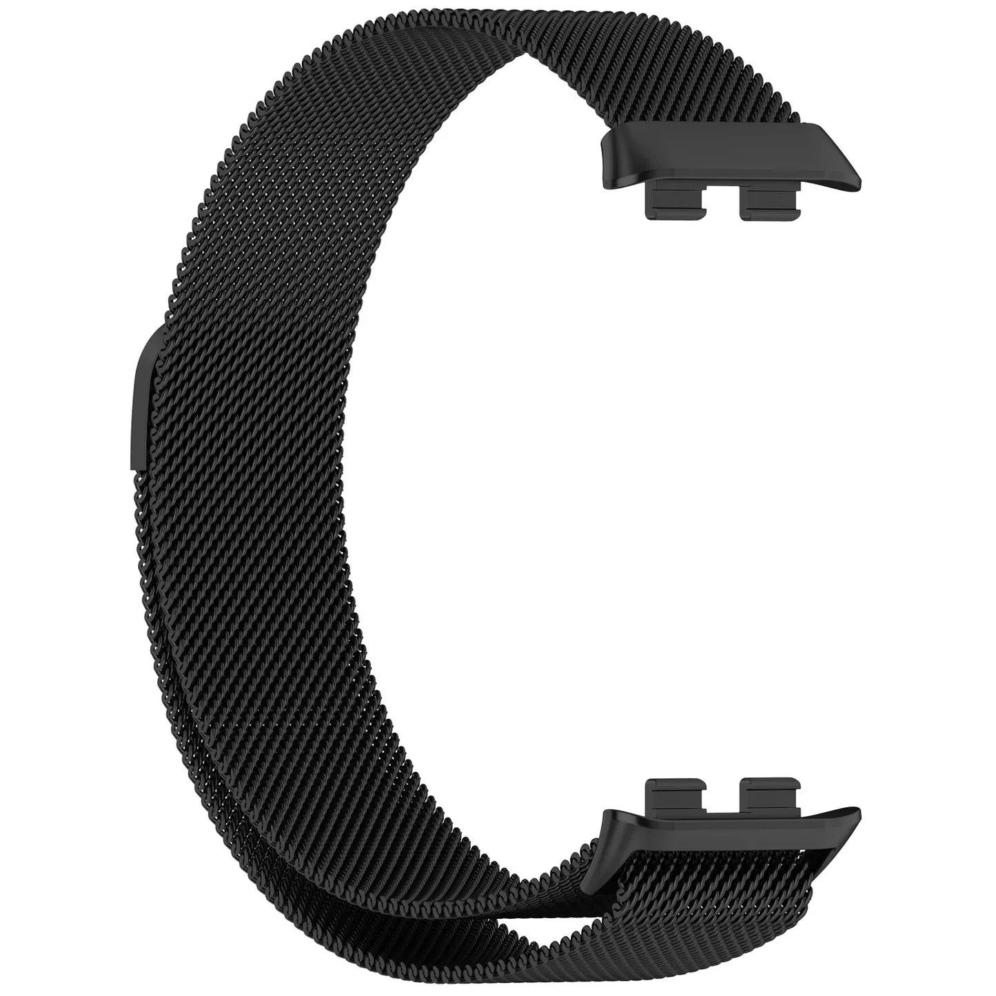 Milanese Loop Strap for Honor Band 9 Stainless Steel Magnetic Bracelet Metal Wristband for Huawei honor band 9 Replacement Band