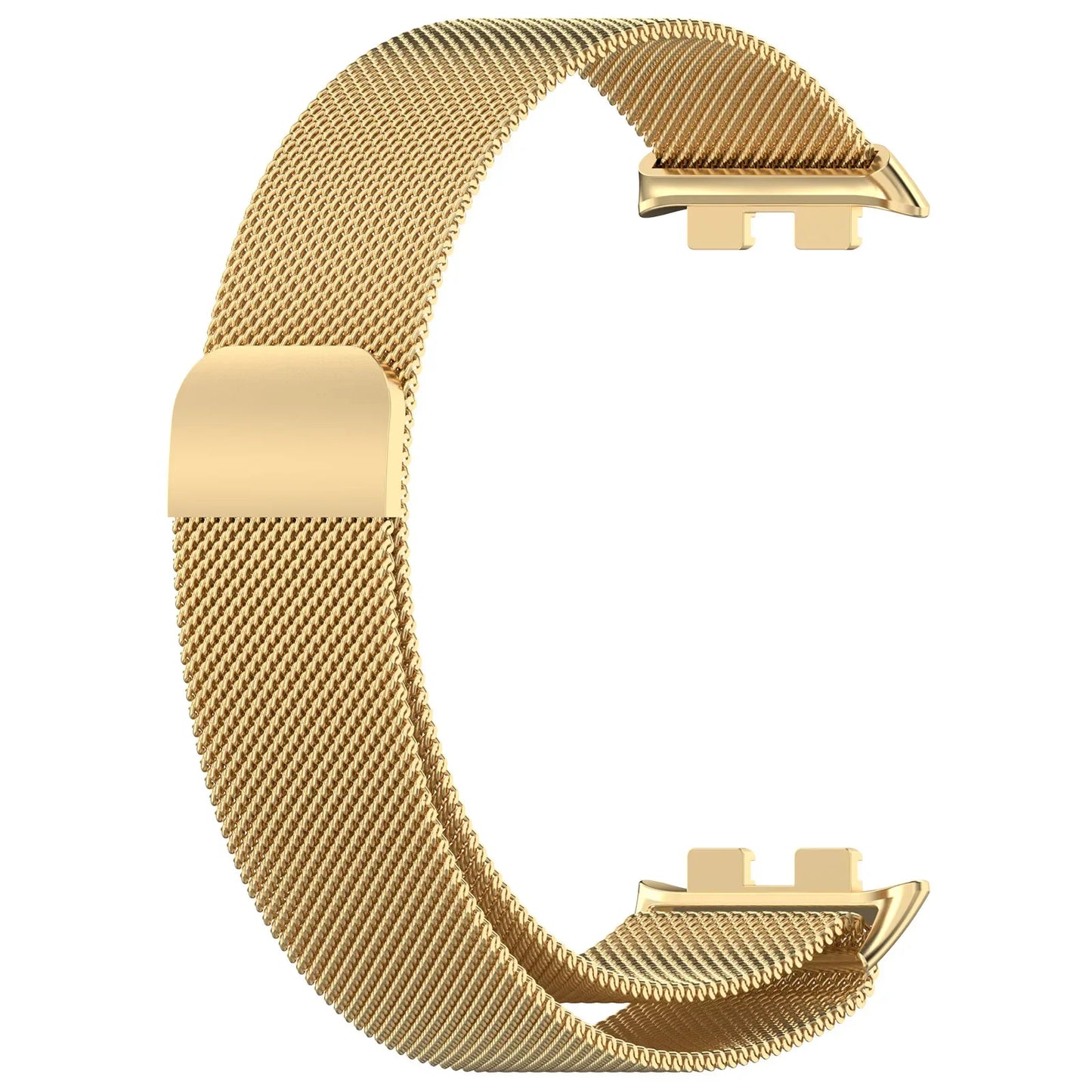 Milanese Loop Strap for Honor Band 9 Stainless Steel Magnetic Bracelet Metal Wristband for Huawei honor band 9 Replacement Band