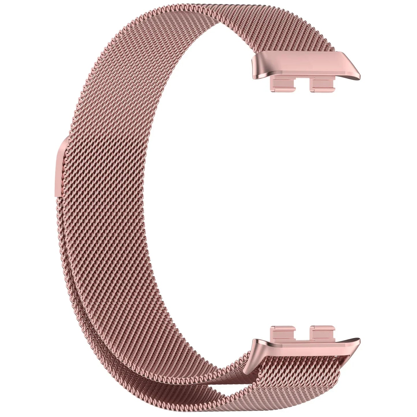 Milanese Loop Strap for Honor Band 9 Stainless Steel Magnetic Bracelet Metal Wristband for Huawei honor band 9 Replacement Band