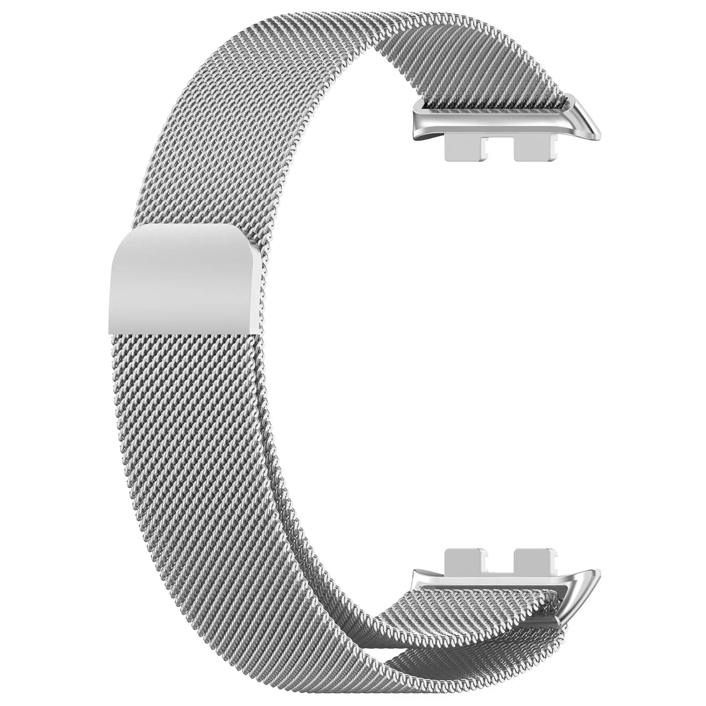 Milanese Loop Strap for Honor Band 9 Stainless Steel Magnetic Bracelet Metal Wristband for Huawei honor band 9 Replacement Band