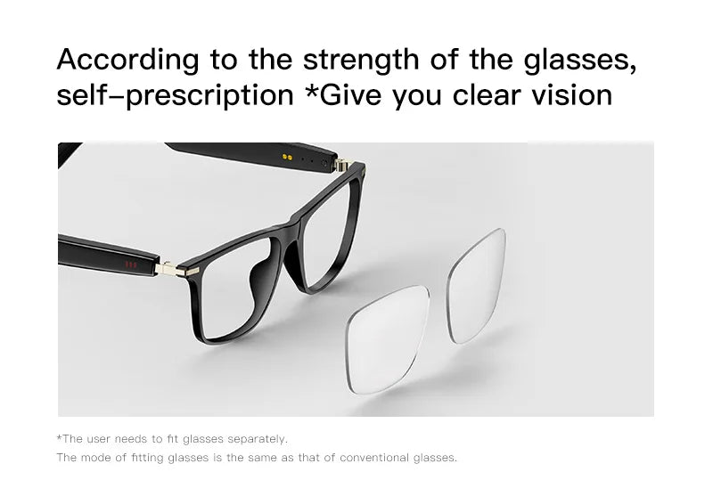 NEW Smart Glasses For Men Women Wireless Call Headphones Music Control IP68 Waterproof Anti-UV Polarized Lenses Sport Sunglasses