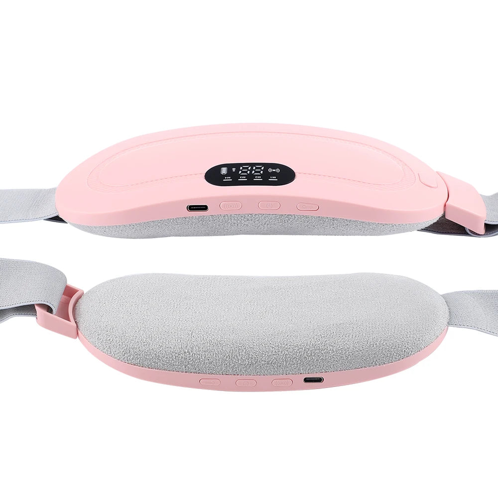 Lady Menstrual Heating Pad Warm Palace Belt Relieve Menstrual Abdominal Hot Compress Massager Warm Belly Waist Belt Electric