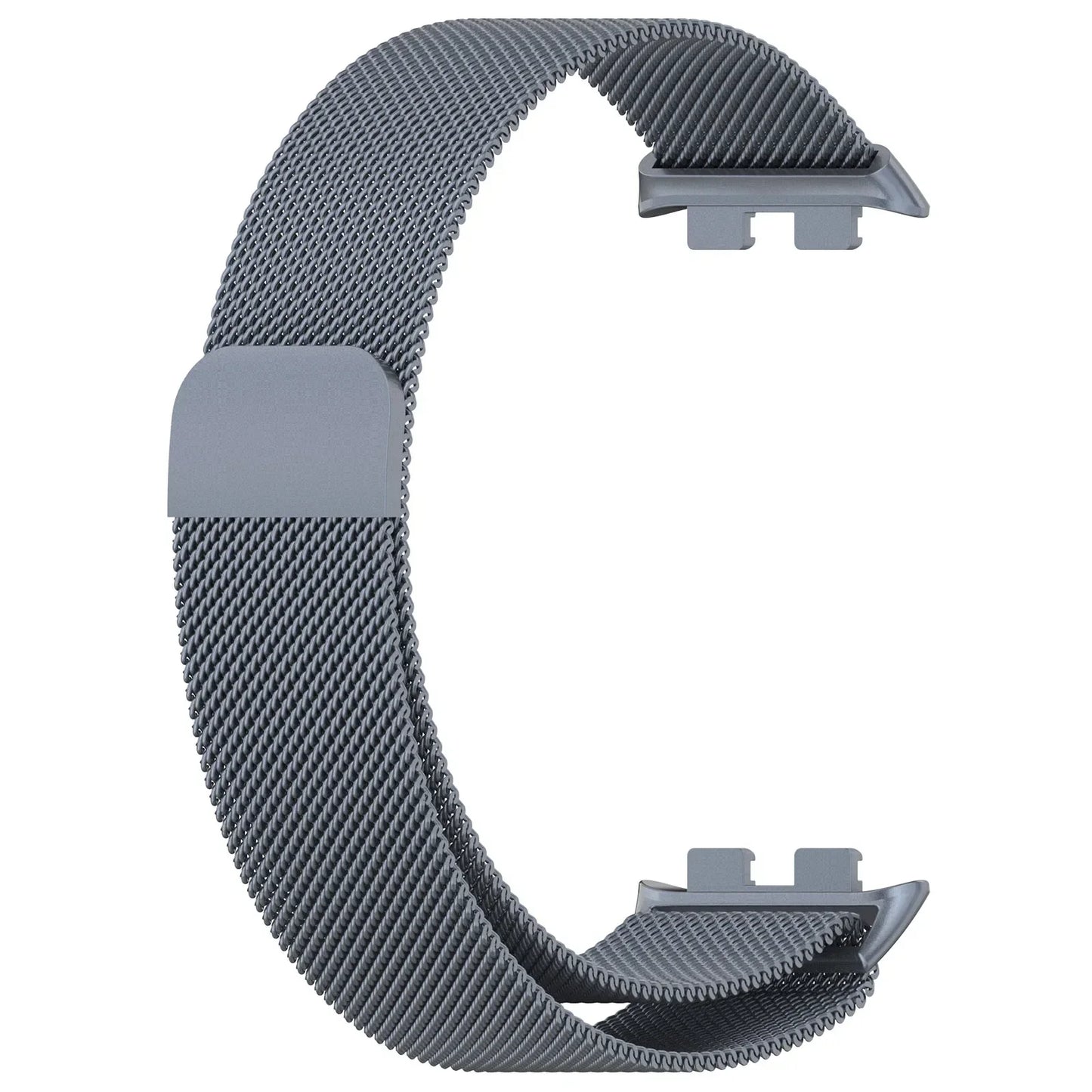 Milanese Loop Strap for Honor Band 9 Stainless Steel Magnetic Bracelet Metal Wristband for Huawei honor band 9 Replacement Band