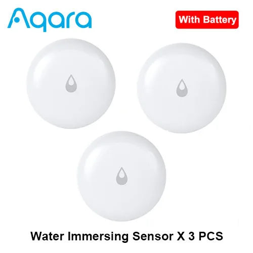 Aqara IP67 Water Immersing Sensor Zigbee Flood Water Leak Detector Smart Alarm Security Soaking Sensor For Xiaomi Home Homekit