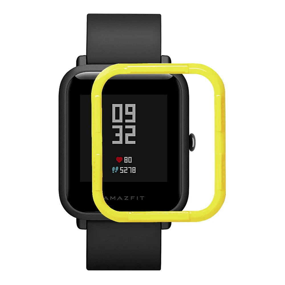 FIFATA PC Protector Cover For Huami Amazfit Bip Case For Xiaomi Amazfit Bip Bit Youth Smart Watch Protective Shell Frame Sleeve