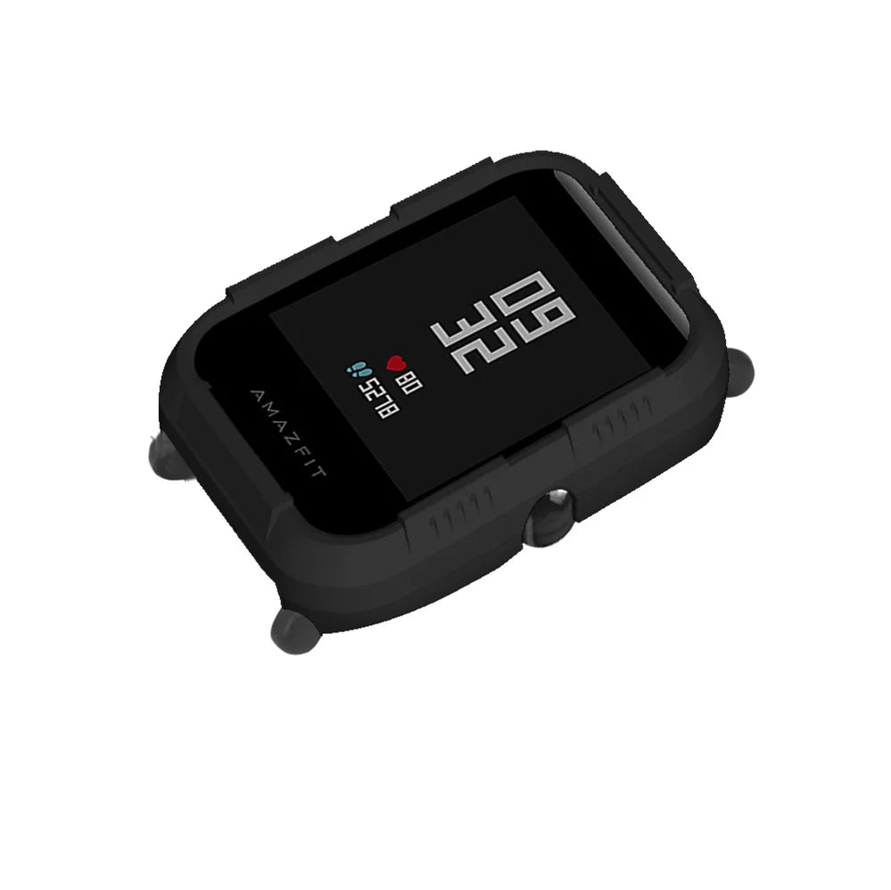 FIFATA PC Protector Cover For Huami Amazfit Bip Case For Xiaomi Amazfit Bip Bit Youth Smart Watch Protective Shell Frame Sleeve