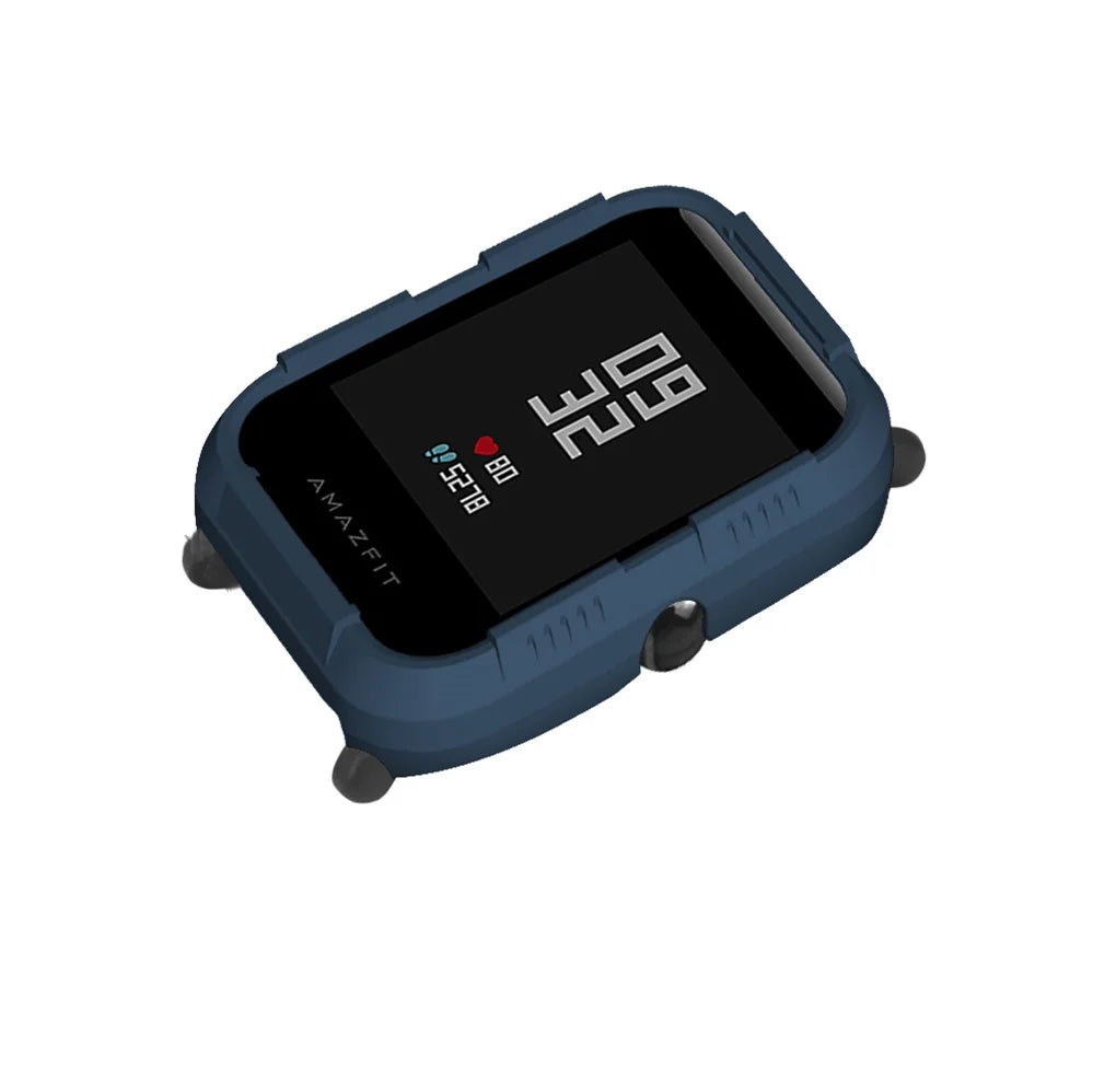 FIFATA PC Protector Cover For Huami Amazfit Bip Case For Xiaomi Amazfit Bip Bit Youth Smart Watch Protective Shell Frame Sleeve