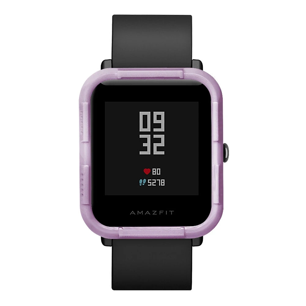 FIFATA PC Protector Cover For Huami Amazfit Bip Case For Xiaomi Amazfit Bip Bit Youth Smart Watch Protective Shell Frame Sleeve