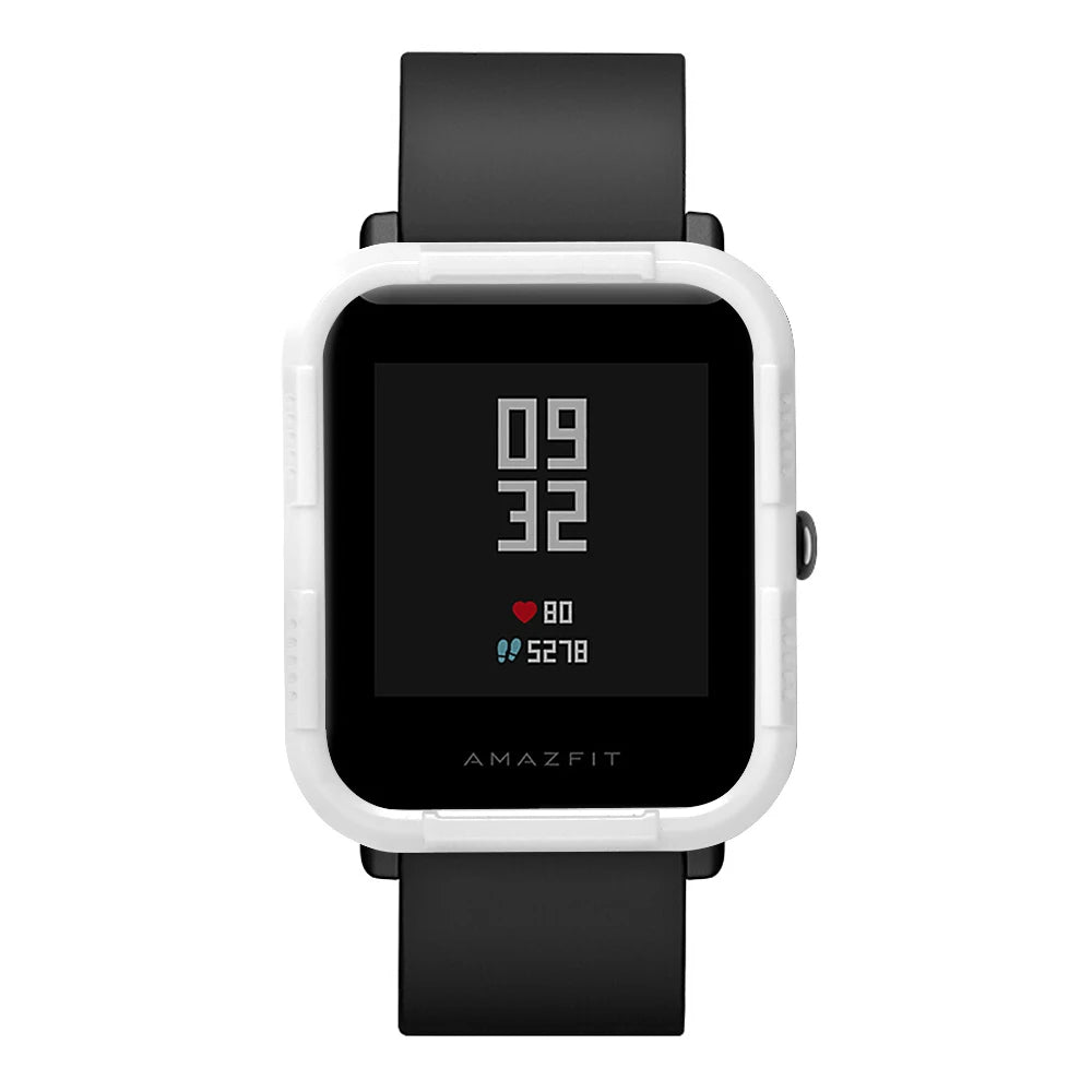 FIFATA PC Protector Cover For Huami Amazfit Bip Case For Xiaomi Amazfit Bip Bit Youth Smart Watch Protective Shell Frame Sleeve