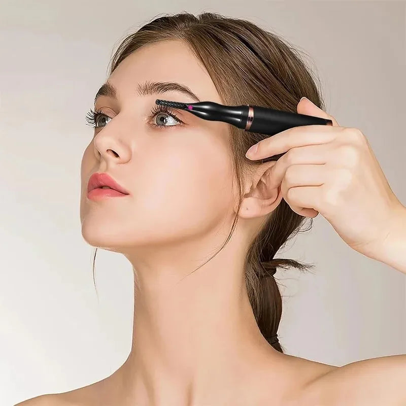 Naturally Curled Electric Eyelash Curler Intelligent Temperature Control Styling Make Up Eyelashes Curl Lasting Lash Curler Tool