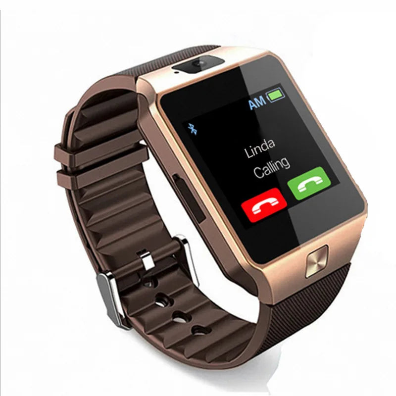 DZ09 Smart Watch Touch Screen Waterproof Sport Fitness Tracker Bracelet Support SIM TF Card Sleep Monitor Smartwatch Men Women