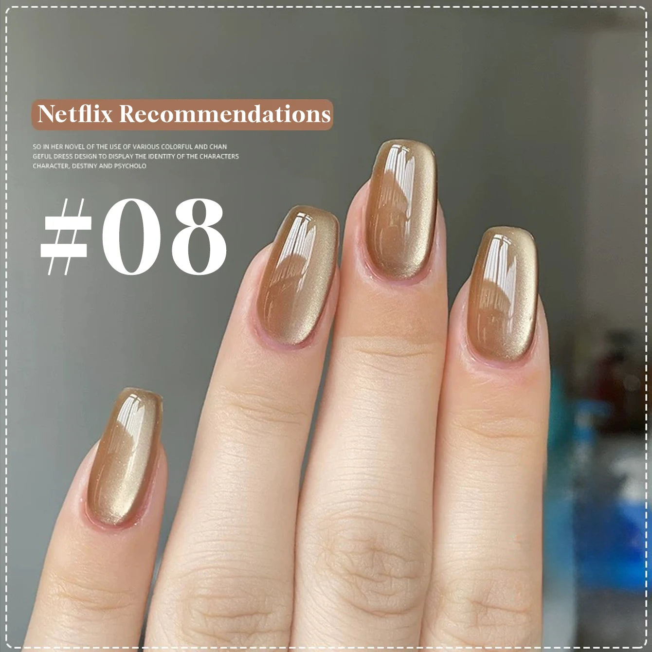 MIANEL 12ML 1-12pcs Spring Dongling Wild Cat Eye Gel Nail Polish 2025 Flashing Magnetic Gel White Nails Green Nails Summer Nails