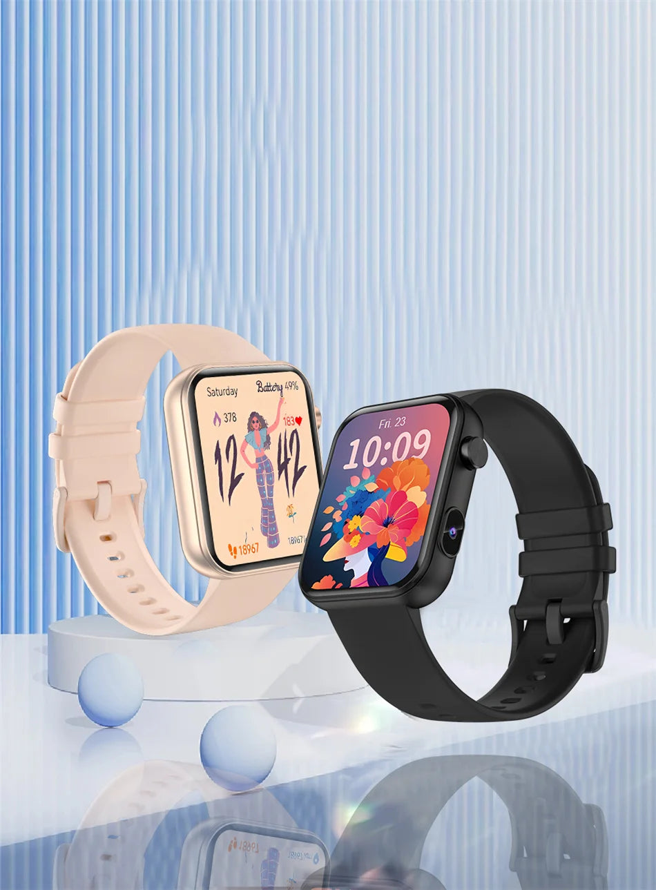 New 512M Memory Smart Watch With Camera Video Recording Local Music Dynamic Dial BT Call Sport Mode lP68 Waterproof Smartwatch