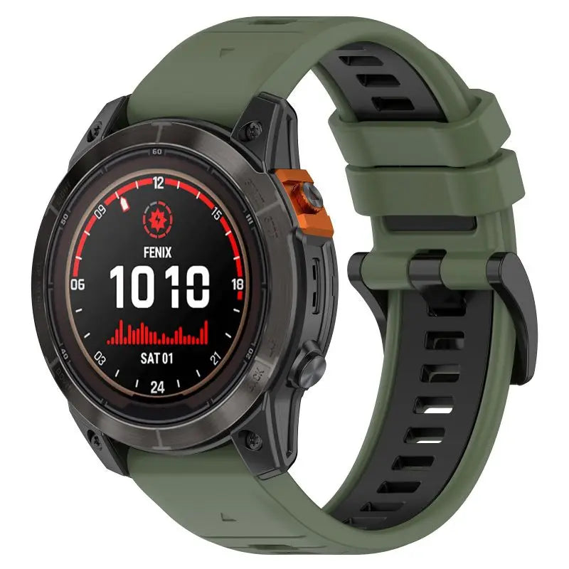20/22/26mm Silicone Watch Strap For Garmin Fenix 8 E 7 7X 7s 6 6X 6s 5 5X Plus Original Bracelet Epix Pro Gen 2 Enduro 3 Band