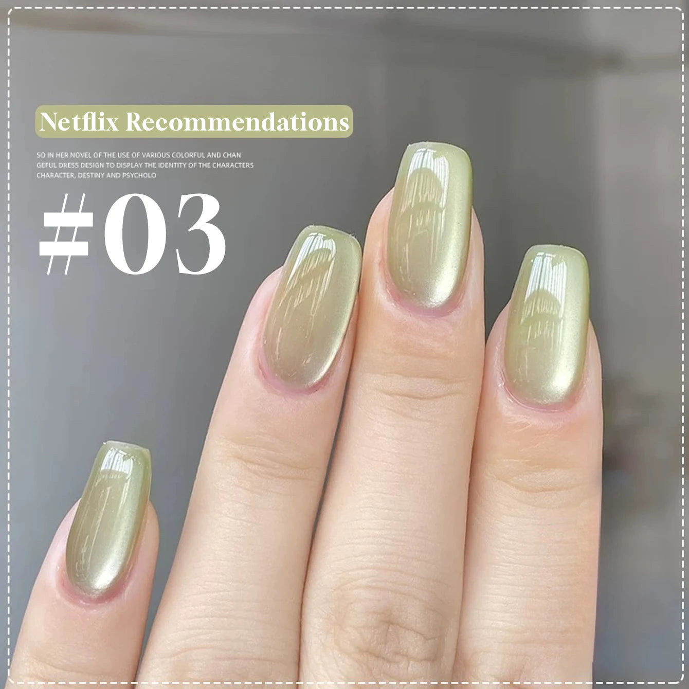 MIANEL 12ML 1-12pcs Spring Dongling Wild Cat Eye Gel Nail Polish 2025 Flashing Magnetic Gel White Nails Green Nails Summer Nails
