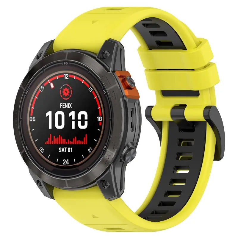 20/22/26mm Silicone Watch Strap For Garmin Fenix 8 E 7 7X 7s 6 6X 6s 5 5X Plus Original Bracelet Epix Pro Gen 2 Enduro 3 Band
