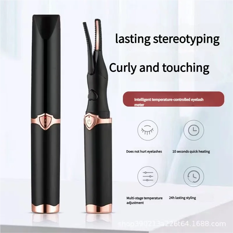 Naturally Curled Electric Eyelash Curler Intelligent Temperature Control Styling Make Up Eyelashes Curl Lasting Lash Curler Tool