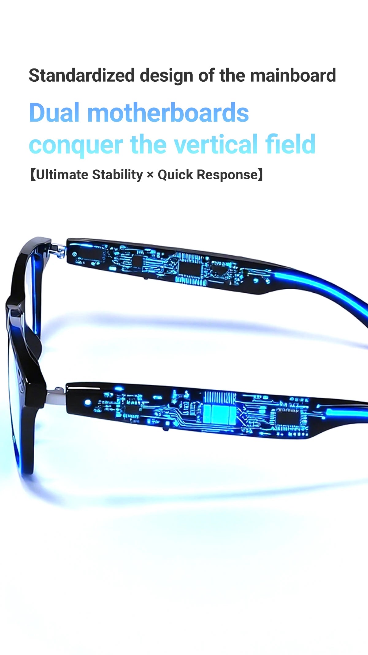 Smart Glasses AI translation 100+ Languages Make Receive Calls Music Calling Noise Reduction Light BT TWS Glasses Men Women