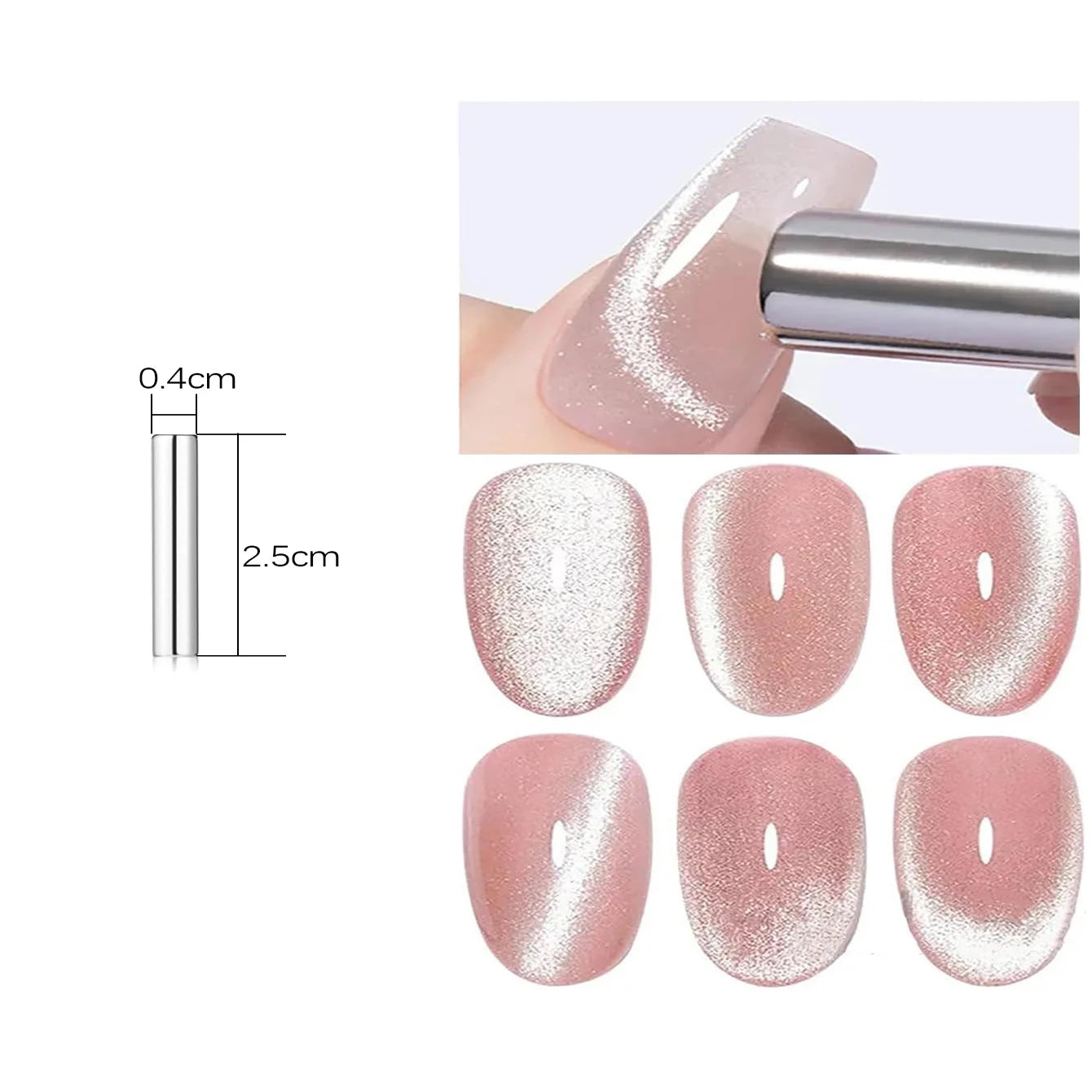 MIANEL 12ML 1-12pcs Spring Dongling Wild Cat Eye Gel Nail Polish 2025 Flashing Magnetic Gel White Nails Green Nails Summer Nails