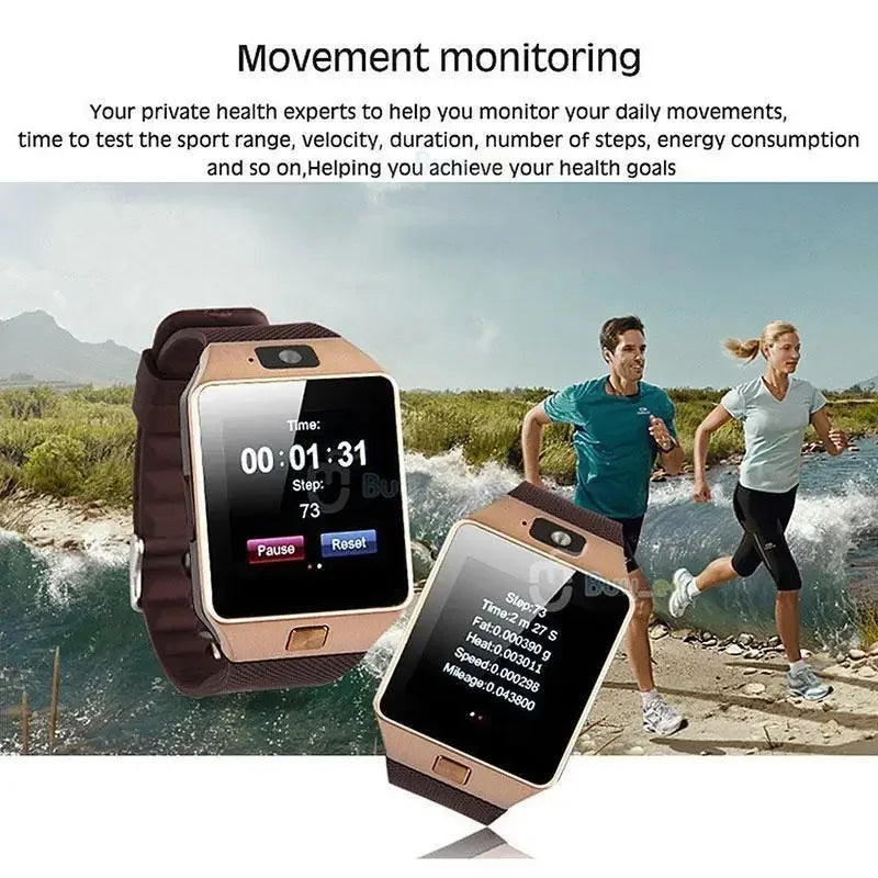 Digital Touch Screen Smart Watch DZ09 Bracelet Camera Bluetooth WristWatch SIM Card Smartwatch Phone Watch Reloj Mujer