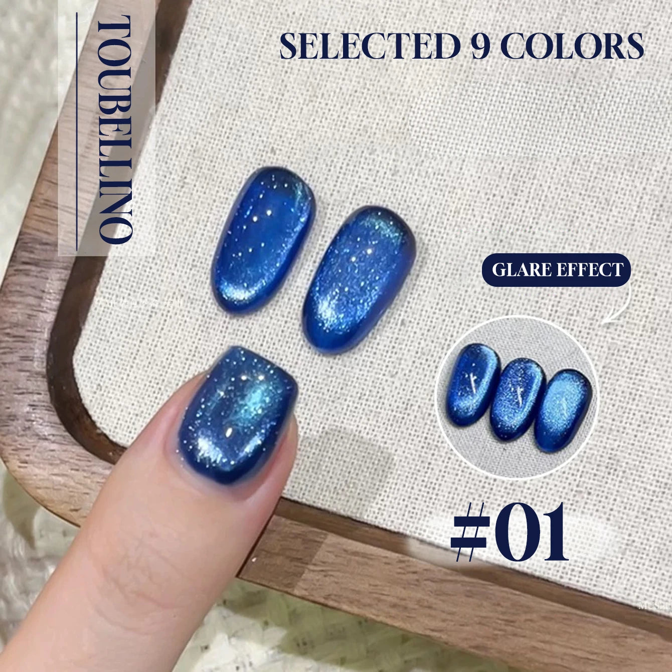 MIANEL 12ML 1-12pcs Spring Dongling Wild Cat Eye Gel Nail Polish 2025 Flashing Magnetic Gel White Nails Green Nails Summer Nails
