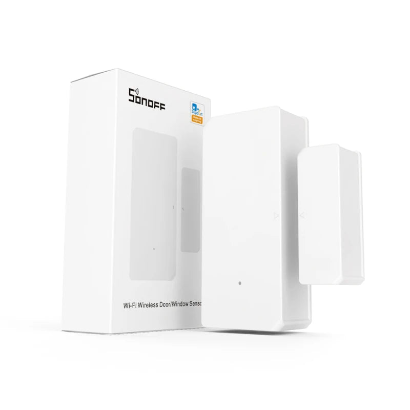 Sonoff DW2-WiFi Wireless Security Door/Window Sensor Alarm Notification Smart Scene via eWeLink APP Support Sonoff Devices IFTTT