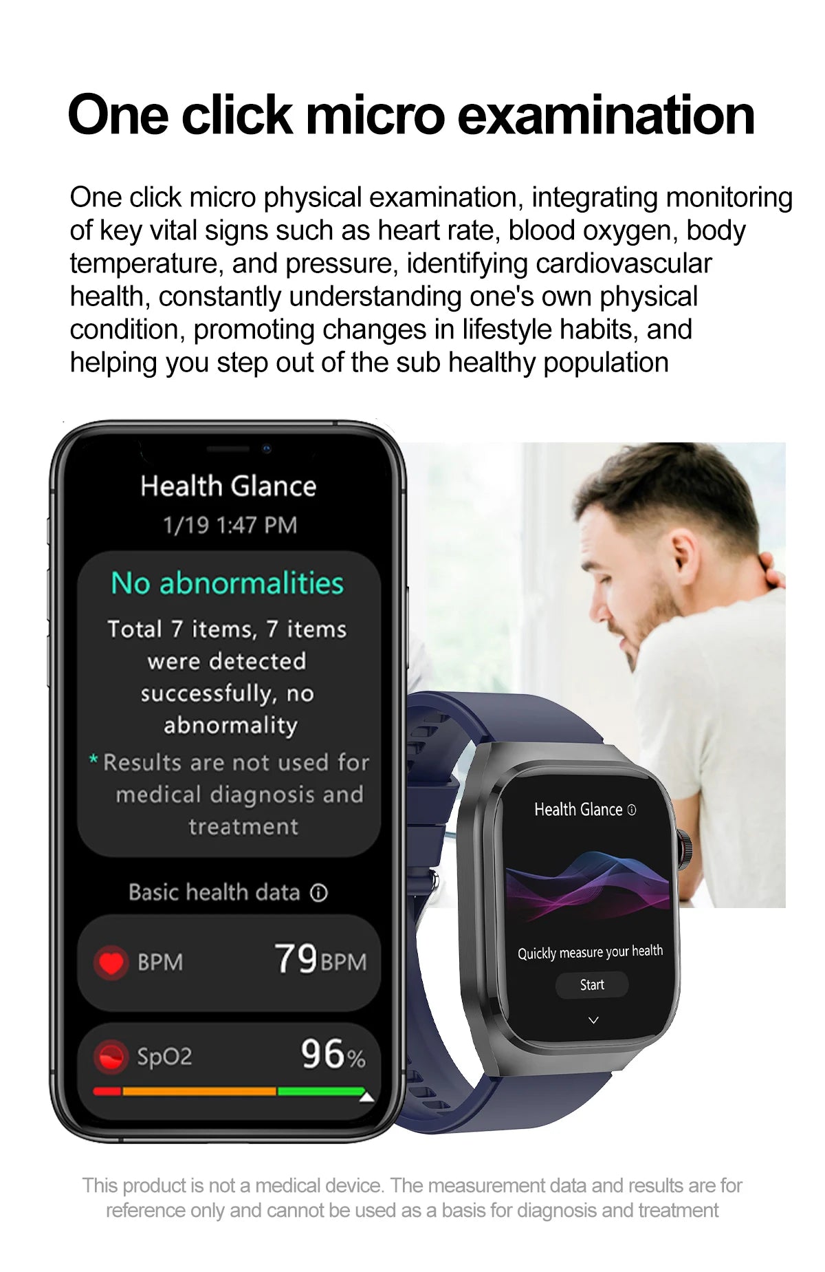 2025 New For HUAWEI Blood Pressure Body Analysis Smart Watch Women ECG+PPG IP68 Waterproof Bluetooth Call Health Smartwatch Men