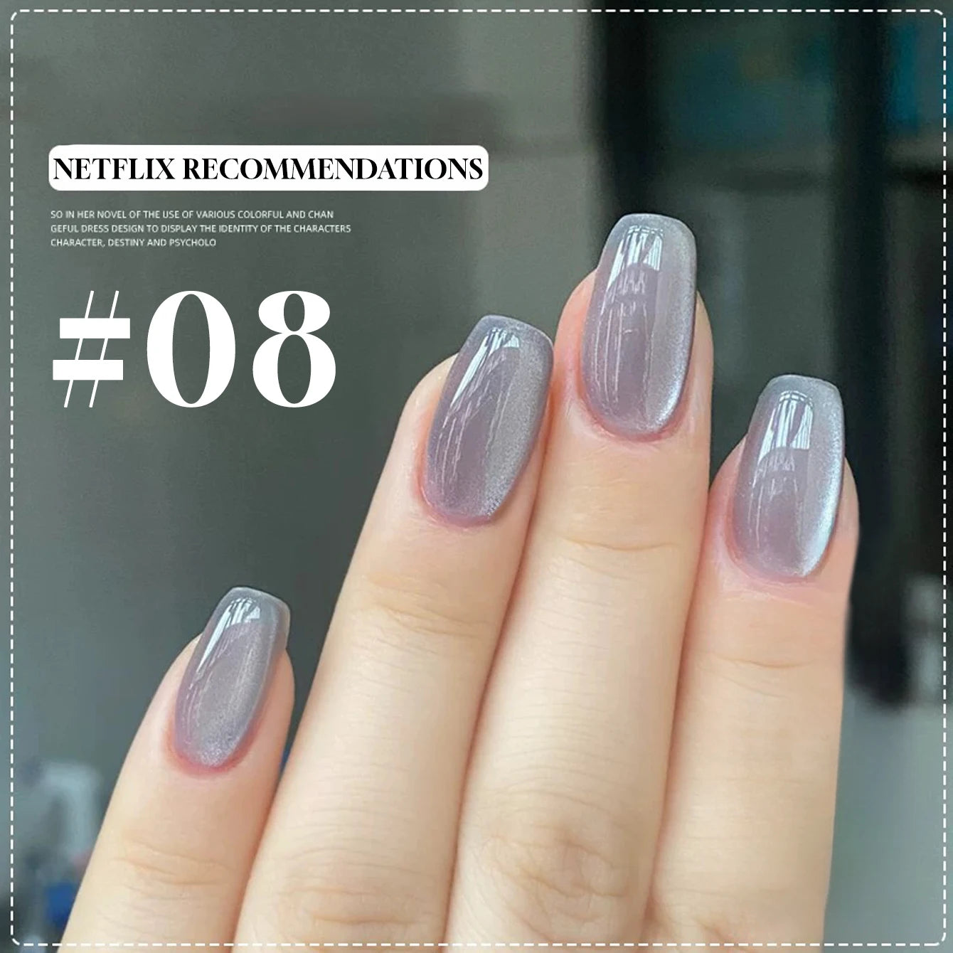 MIANEL 12ML 1-12pcs Spring Dongling Wild Cat Eye Gel Nail Polish 2025 Flashing Magnetic Gel White Nails Green Nails Summer Nails