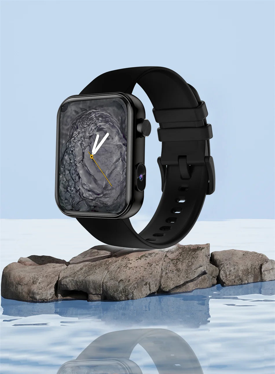 New 512M Memory Smart Watch With Camera Video Recording Local Music Dynamic Dial BT Call Sport Mode lP68 Waterproof Smartwatch
