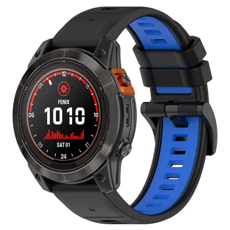 20/22/26mm Silicone Watch Strap For Garmin Fenix 8 E 7 7X 7s 6 6X 6s 5 5X Plus Original Bracelet Epix Pro Gen 2 Enduro 3 Band
