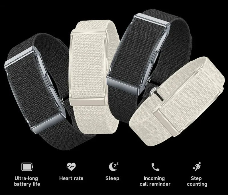 Health Smart Bracelet for Couples Heart Rate Monitor Activity Fitness Tracker Men Women Sports Waterproof Wristbands NO Screen