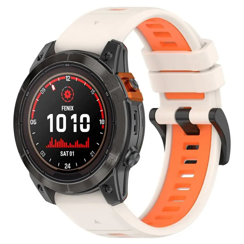20/22/26mm Silicone Watch Strap For Garmin Fenix 8 E 7 7X 7s 6 6X 6s 5 5X Plus Original Bracelet Epix Pro Gen 2 Enduro 3 Band