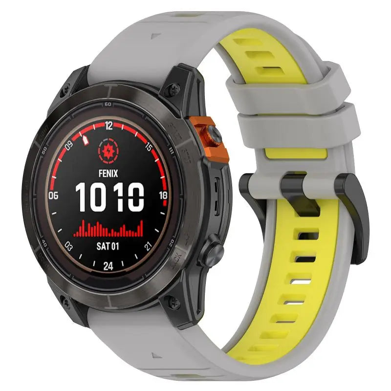 20/22/26mm Silicone Watch Strap For Garmin Fenix 8 E 7 7X 7s 6 6X 6s 5 5X Plus Original Bracelet Epix Pro Gen 2 Enduro 3 Band