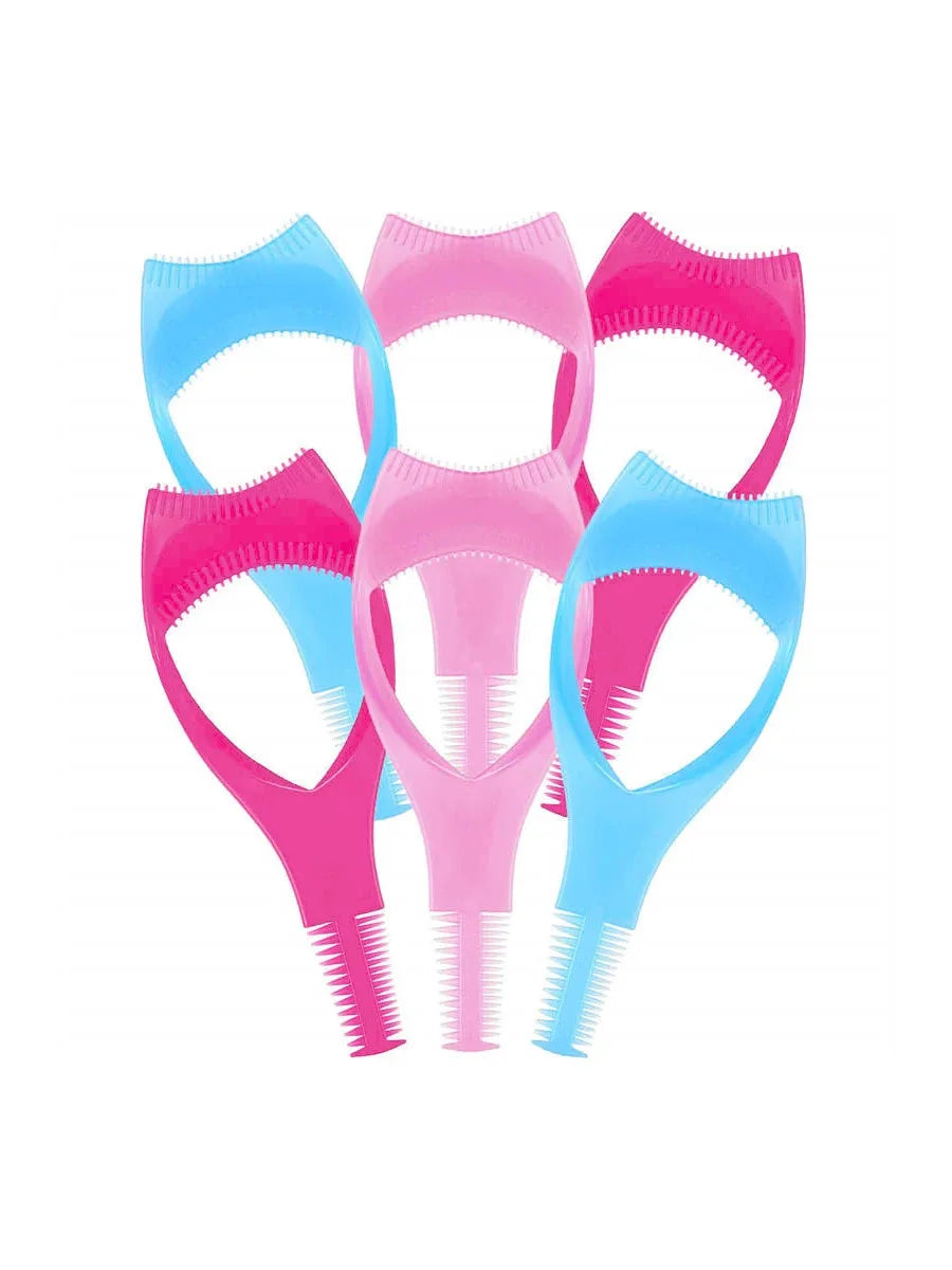 1/2/3Pcs 3 in 1 Eyelashes Tools Mascara Shield Applicator Guard Card Eyelash Guide for Beauty Cosmetic Makeup Tool