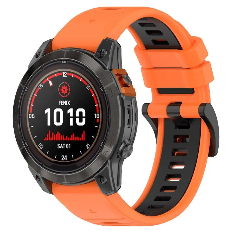 20/22/26mm Silicone Watch Strap For Garmin Fenix 8 E 7 7X 7s 6 6X 6s 5 5X Plus Original Bracelet Epix Pro Gen 2 Enduro 3 Band
