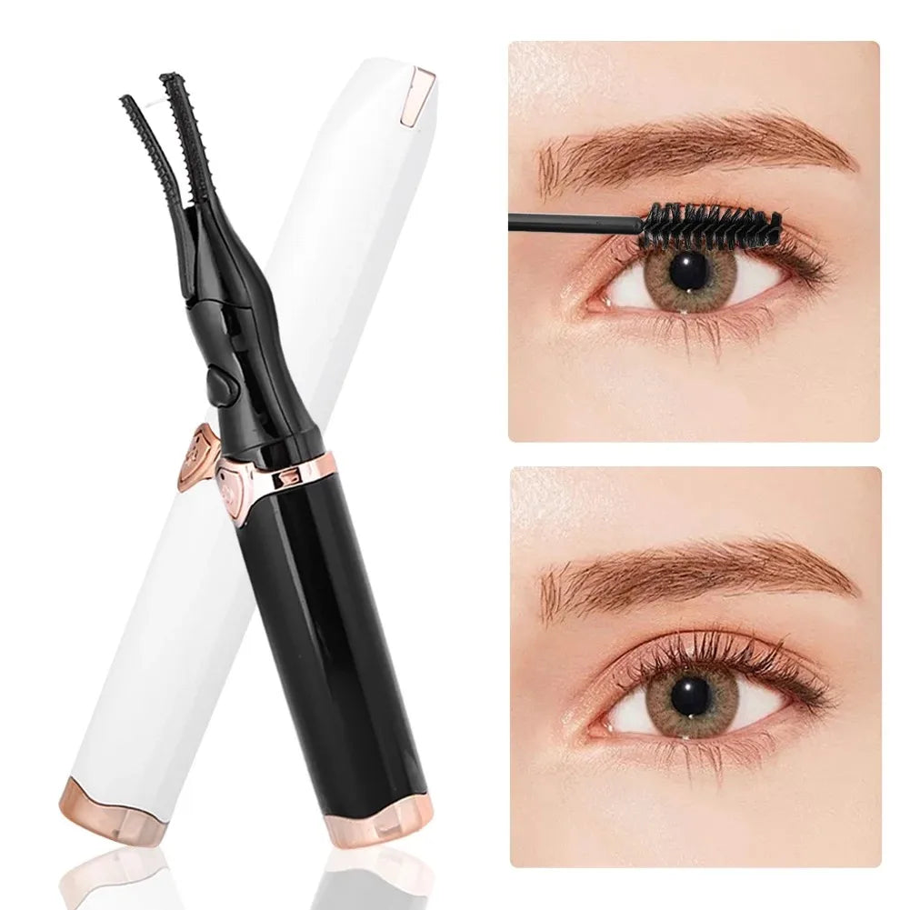 Naturally Curled Electric Eyelash Curler Intelligent Temperature Control Styling Make Up Eyelashes Curl Lasting Lash Curler Tool