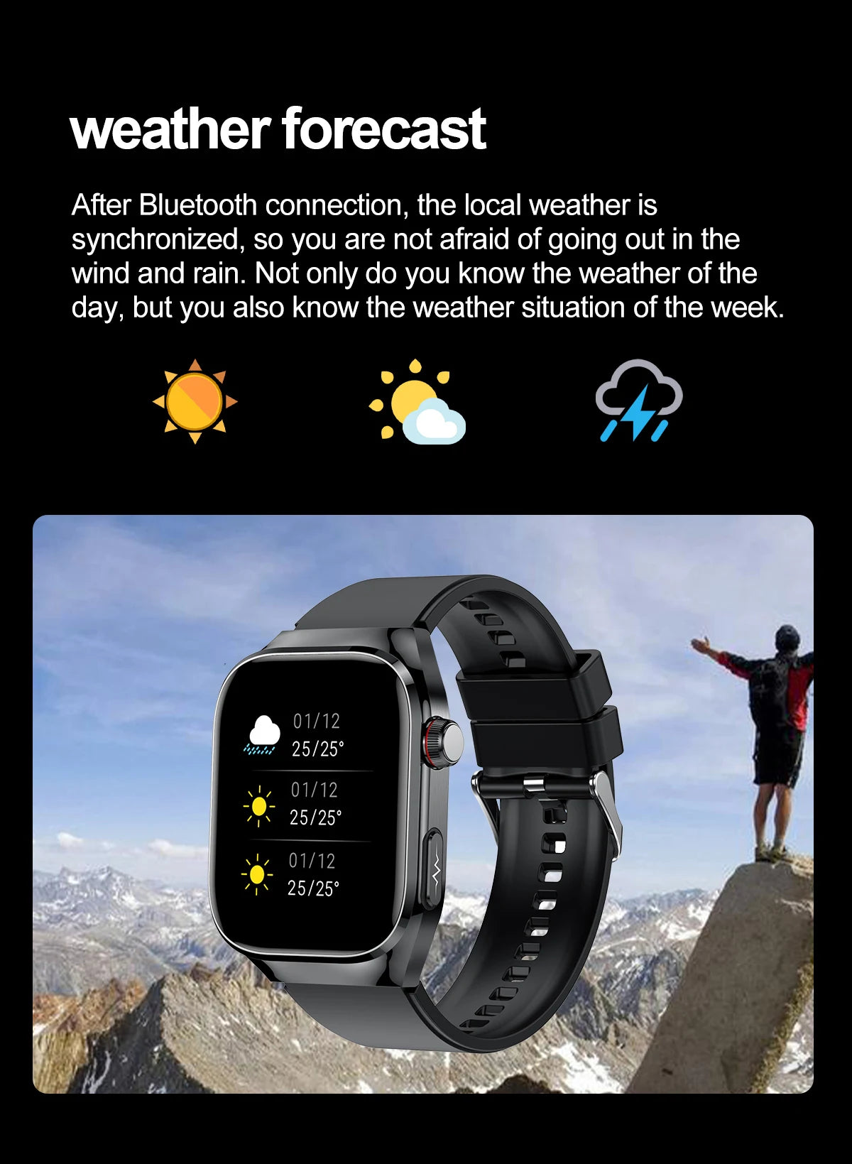 2025 New For HUAWEI Blood Pressure Body Analysis Smart Watch Women ECG+PPG IP68 Waterproof Bluetooth Call Health Smartwatch Men