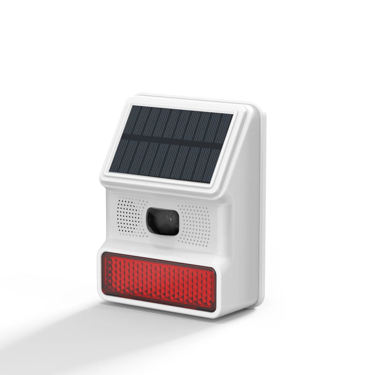 XUK Solar Motion Sensor Alarm 110dB, IP65 Waterproof Siren - Wireless Security Alarm for Home, Garden, Farm, Anti-Theft