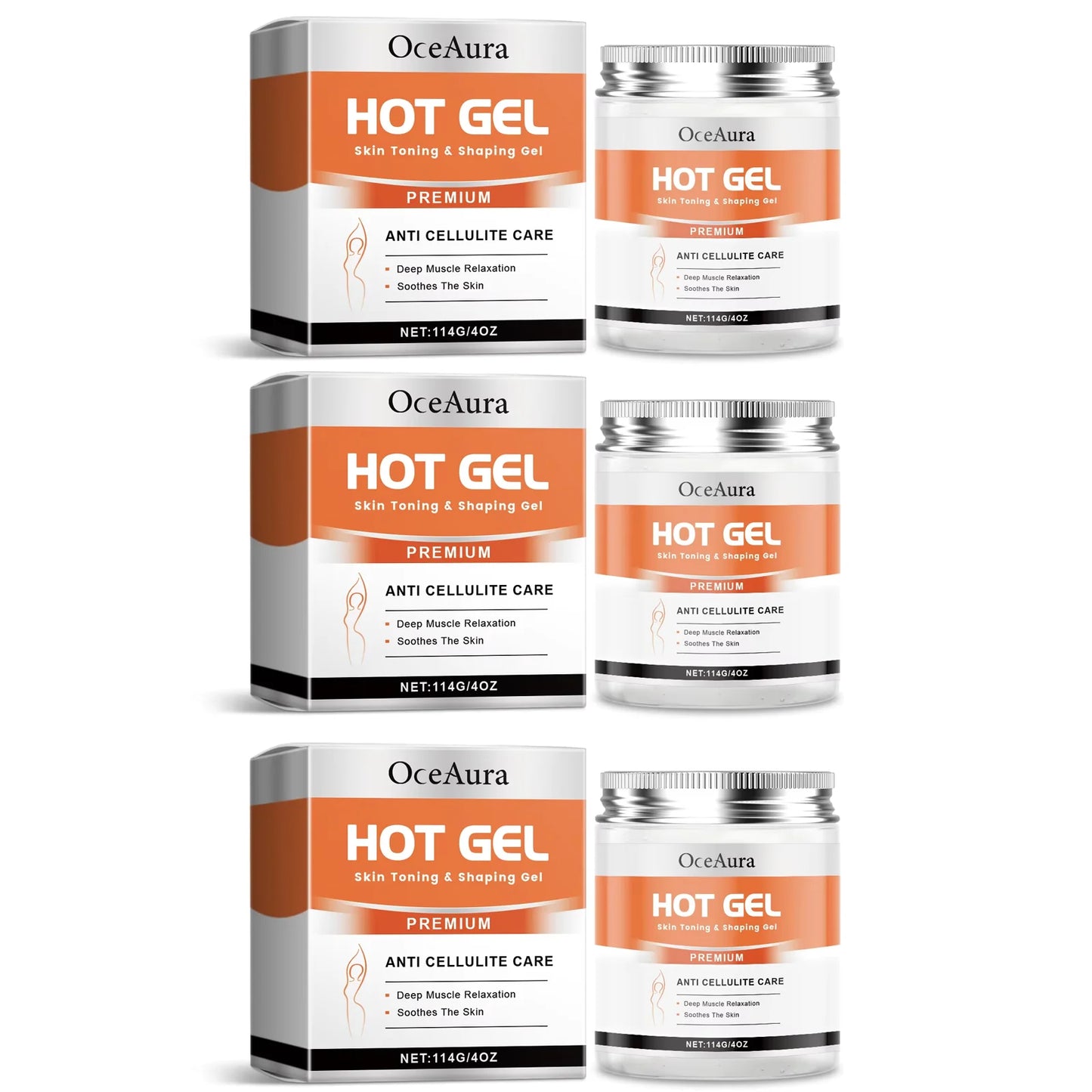 Hot Body Slimming Cream Anti Cellulite Fat Burner Tightens Belly Anti Sagging Sweating Enhancer  Abdominal Muscle Shaping Cream
