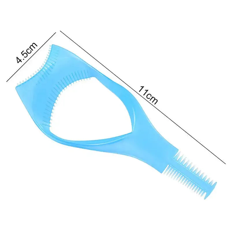 1/2/3Pcs 3 in 1 Eyelashes Tools Mascara Shield Applicator Guard Card Eyelash Guide for Beauty Cosmetic Makeup Tool