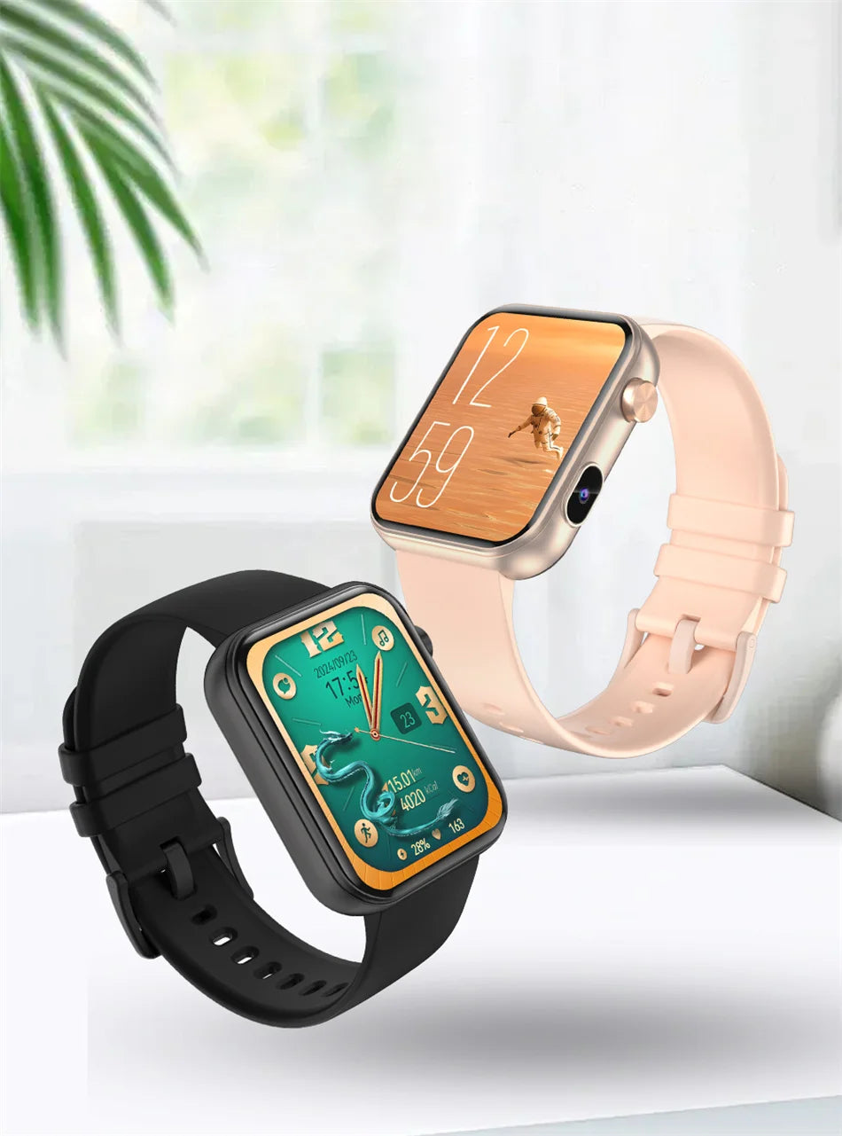 New 512M Memory Smart Watch With Camera Video Recording Local Music Dynamic Dial BT Call Sport Mode lP68 Waterproof Smartwatch