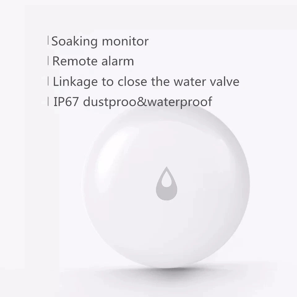 Aqara IP67 Water Immersing Sensor Zigbee Flood Water Leak Detector Smart Alarm Security Soaking Sensor For Xiaomi Home Homekit