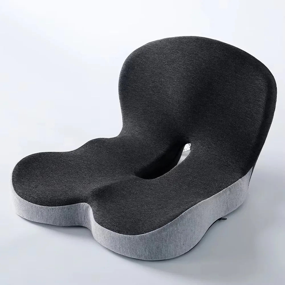 Memory Foam Backrest Cushion Breathable Non-Slip Car Seat Cushion Back Support Backrest Cushion for Truck Driver